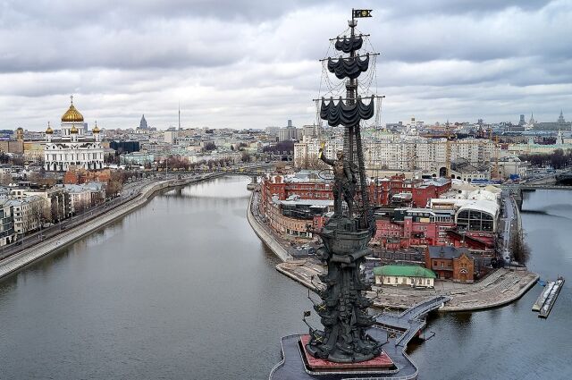 Открытие памятника Петру Великому в Москве Открытие памятника Петру Великому в Москве
