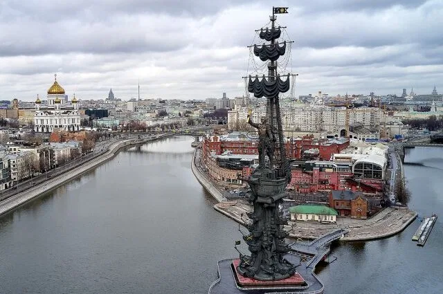 Открытие памятника Петру Великому в Москве Открытие памятника Петру Великому в Москве