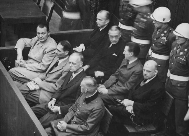 По приговору Нюрнбергского трибунала казнены нацистские преступники По приговору Нюрнбергского трибунала казнены нацистские преступники