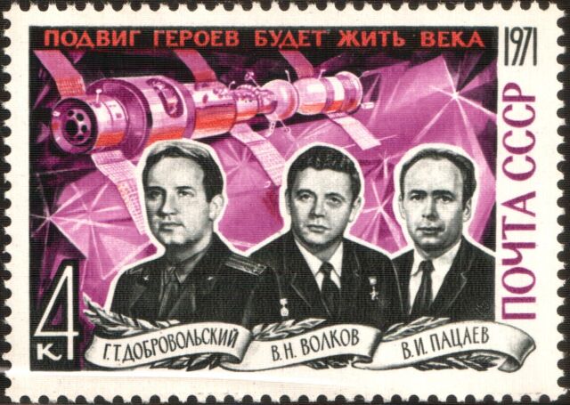 При возвращении на Землю погиб экипаж космического корабля «Союз-11» При возвращении на Землю погиб экипаж космического корабля «Союз-11»