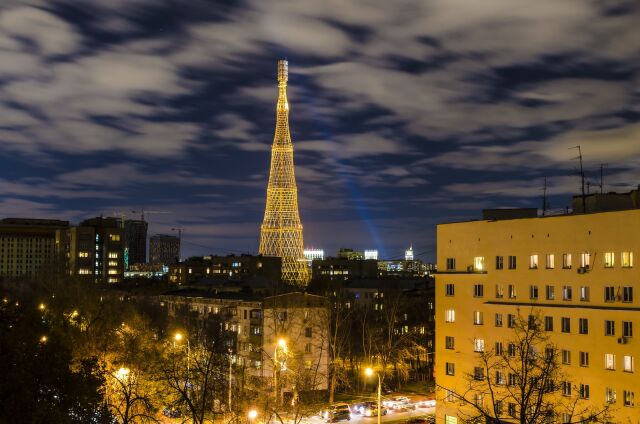 В Москве на Шаболовке сдана в эксплуатацию радиопередающая башня В Москве на Шаболовке сдана в эксплуатацию радиопередающая башня