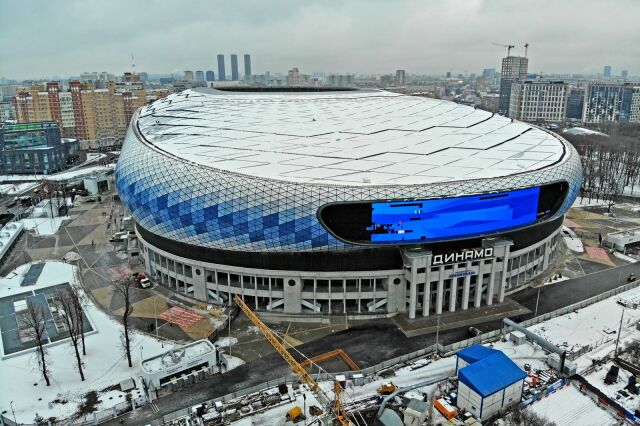 В Москве открылся стадион «Динамо» В Москве открылся стадион «Динамо»
