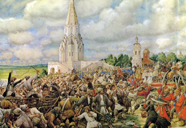 В Москве произошел «Медный бунт» — массовое восстание посадских людей против выпуска медных денег В Москве произошел «Медный бунт» — массовое восстание посадских людей против выпуска медных денег