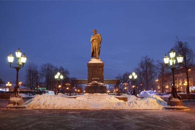 В Москве состоялся перенос памятника А.С. Пушкину с Тверского бульвара на Страстную площадь В Москве состоялся перенос памятника А.С. Пушкину с Тверского бульвара на Страстную площадь