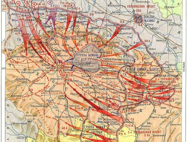 Завершилась Пражская наступательная операция советских войск, в ходе которой Прага освобождена от фашистских захватчиков Завершилась Пражская наступательная операция советских войск, в ходе которой Прага освобождена от фашистских захватчиков