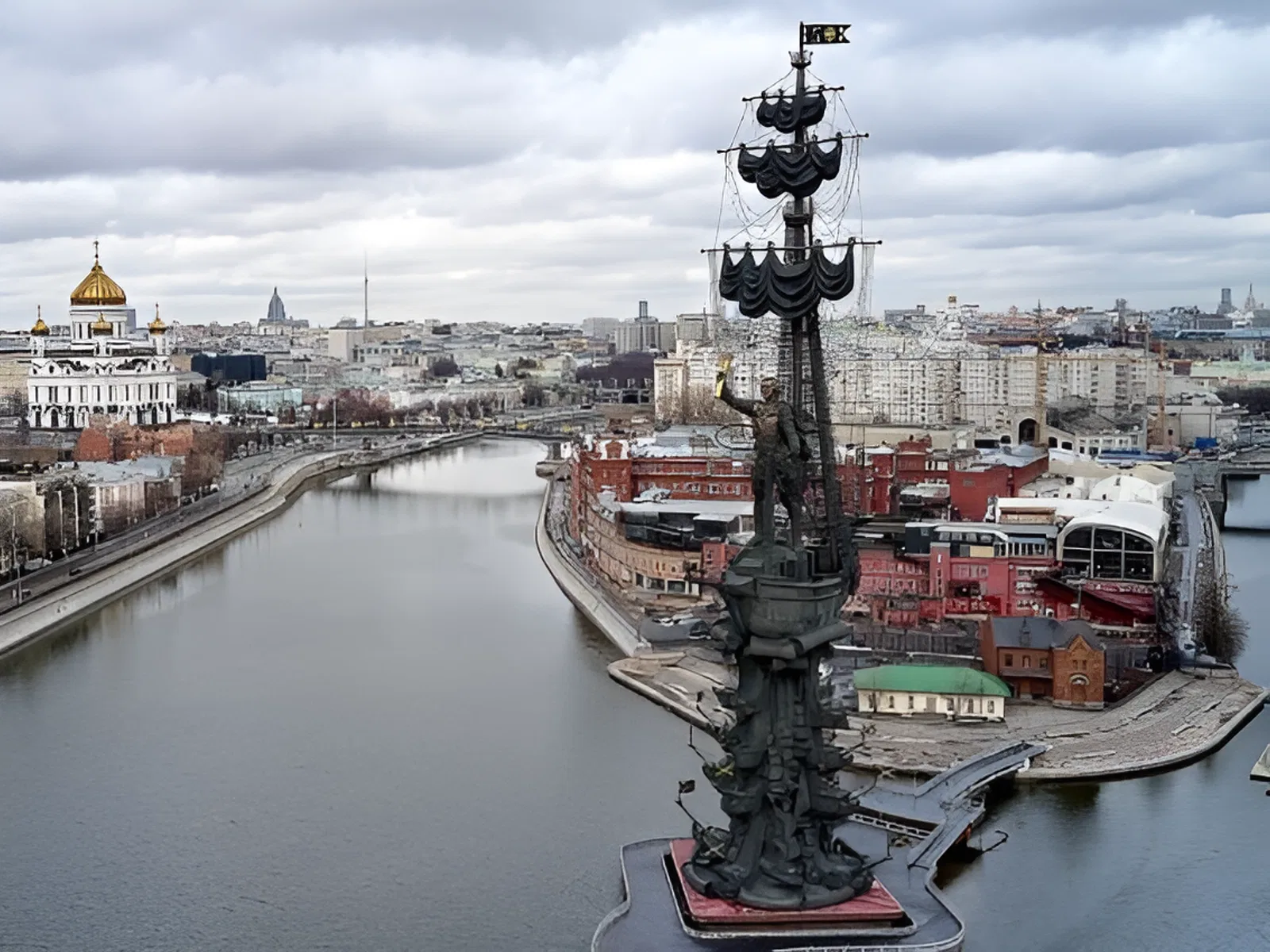 Открытие памятника Петру Великому в Москве Открытие памятника Петру Великому в Москве