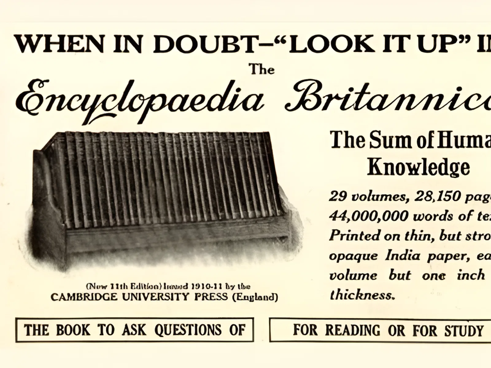 Вышло в свет первое издание первого тома Encyclopedia Britannica