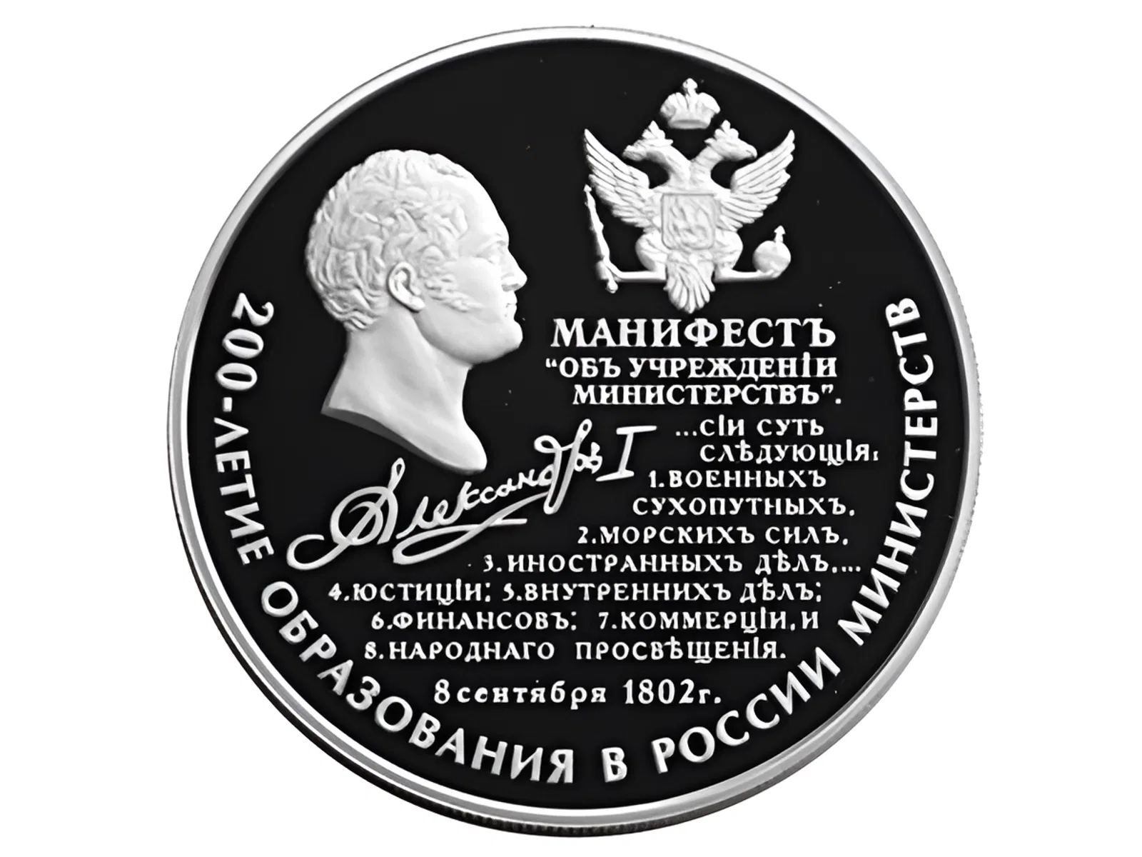 В России учреждены министерства вместо коллегий В России учреждены министерства вместо коллегий