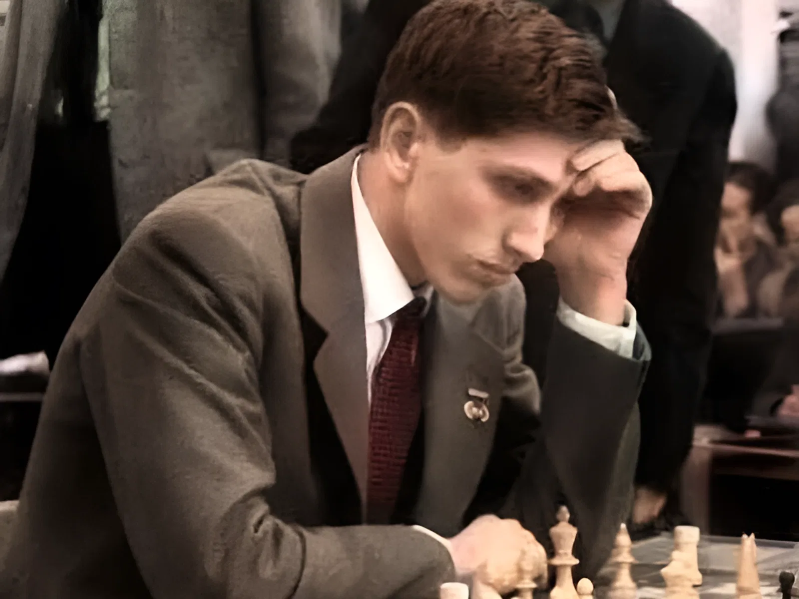 Бобби Фишер в возрасте 13 лет стал чемпионом США по шахматам