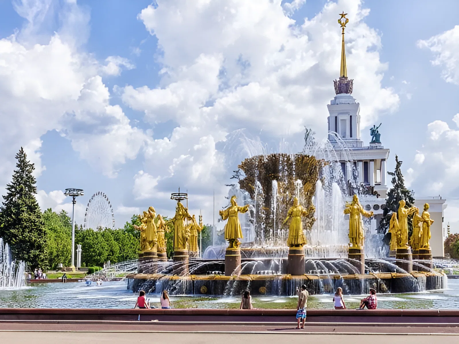 В Москве состоялось торжественное открытие ВДНХ В Москве состоялось торжественное открытие ВДНХ