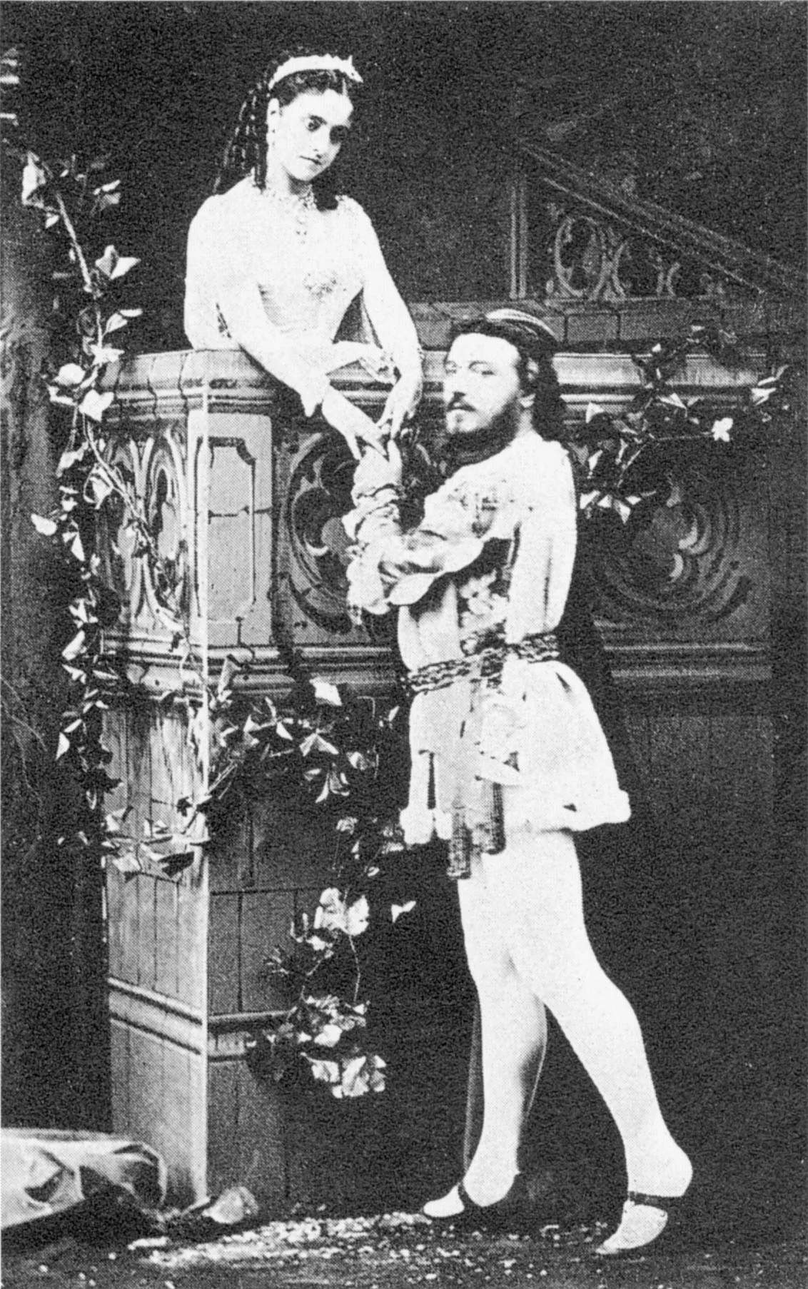 1867 год, сцена из оперы «Ромео и Джульетта» Гуно, Лондон