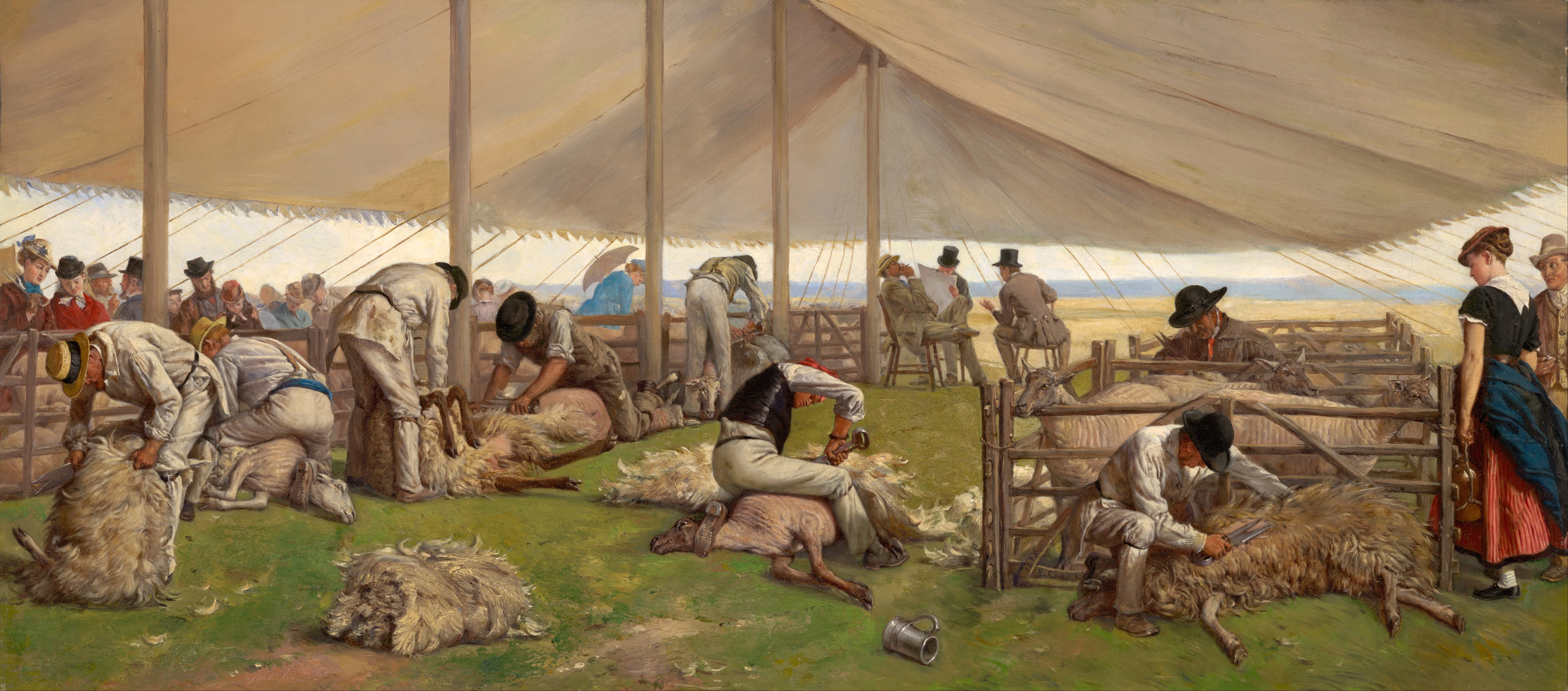 1875. Айра Кроу