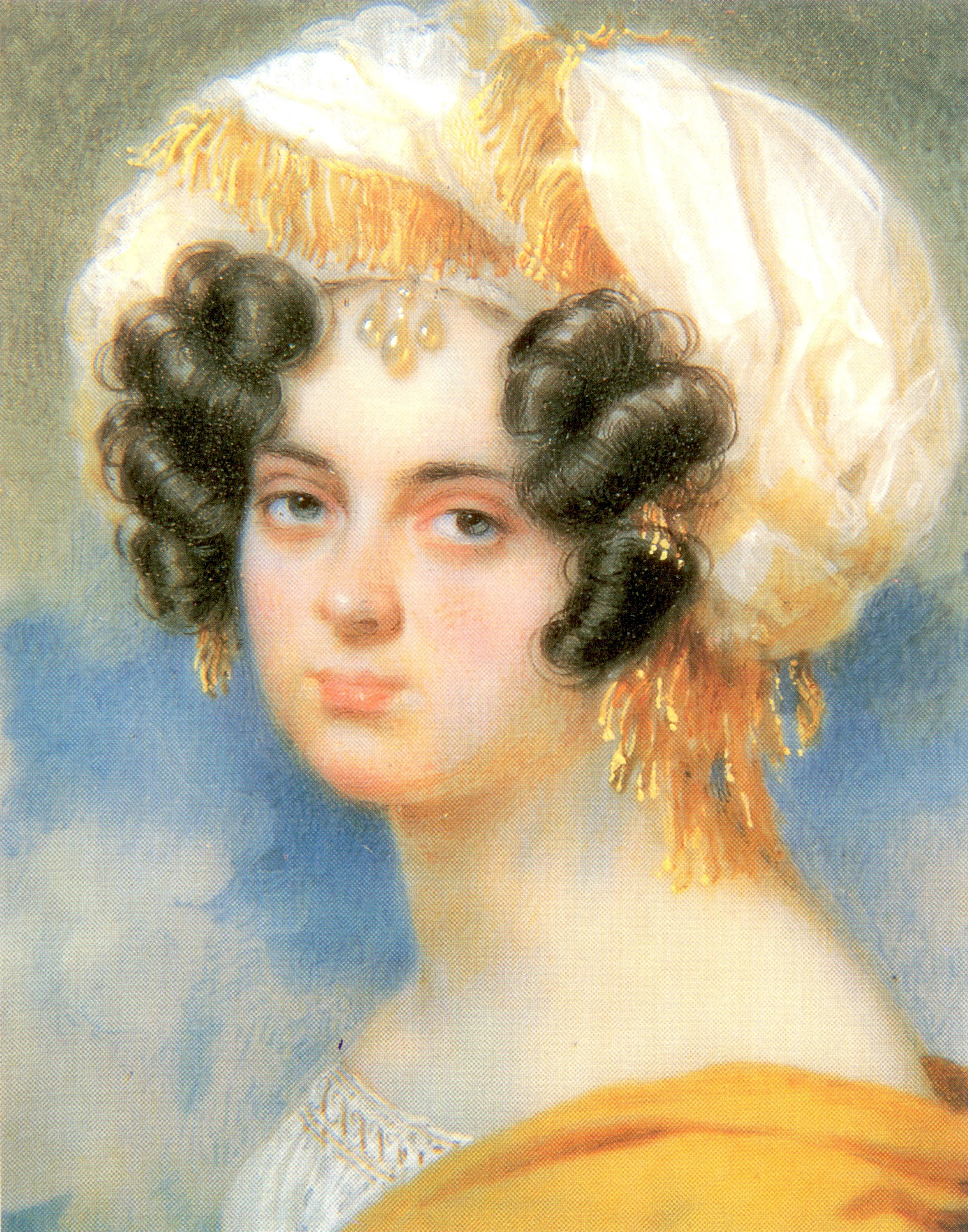 Миниатюра работы М. М. Даффингера, 1820 год (фрагмент)