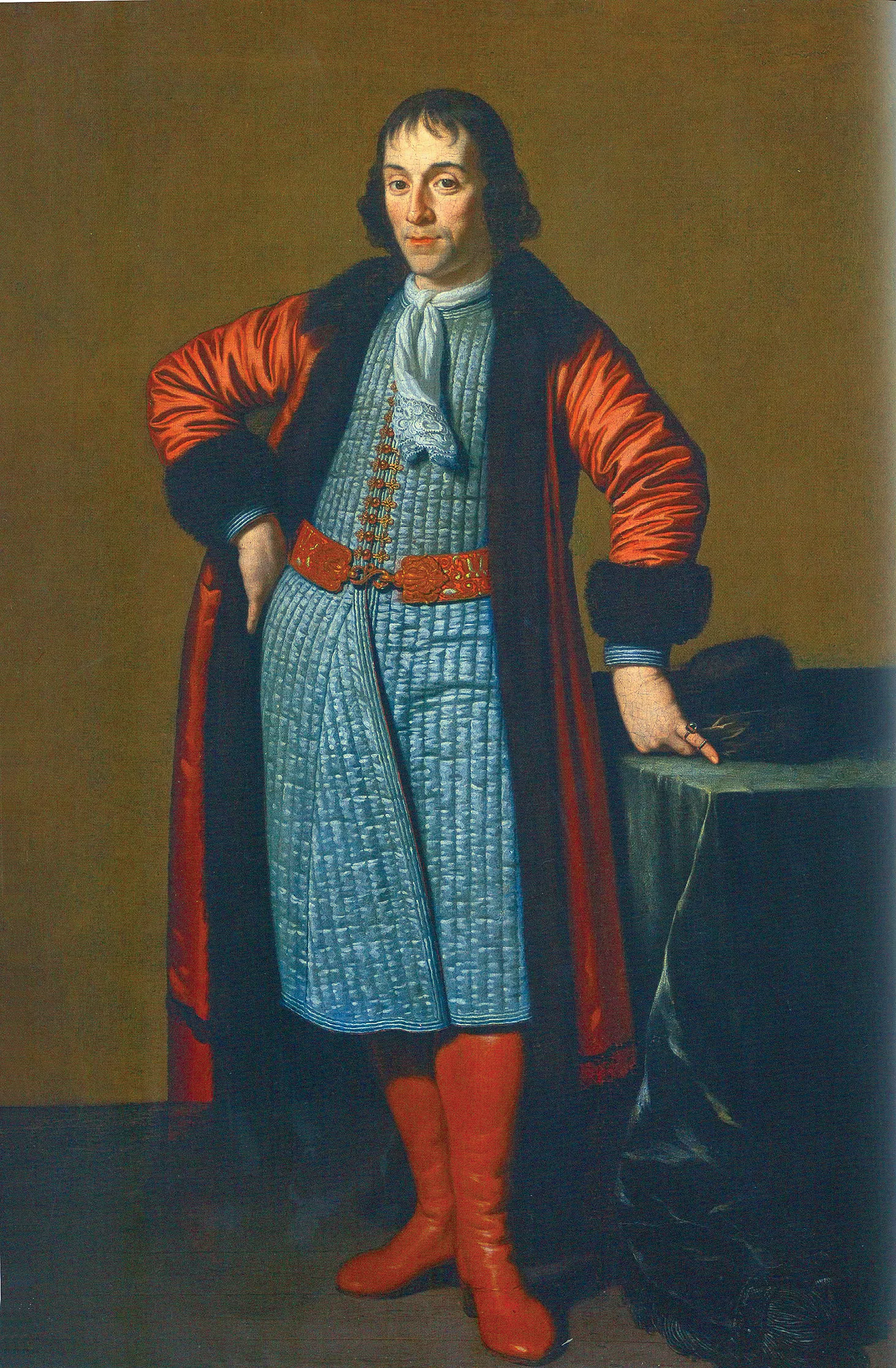 Портрет Александра Даниловича Меншикова 1698. Михиль ван Мюссер