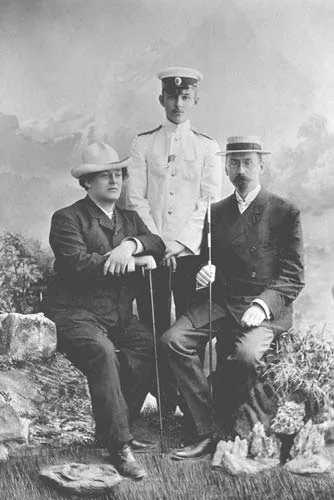 Иоаким Викторович Тартаков, Пётр Николаевич Губонин, Алексей Александрович Бахрушин 1905 год, неизвестный автор