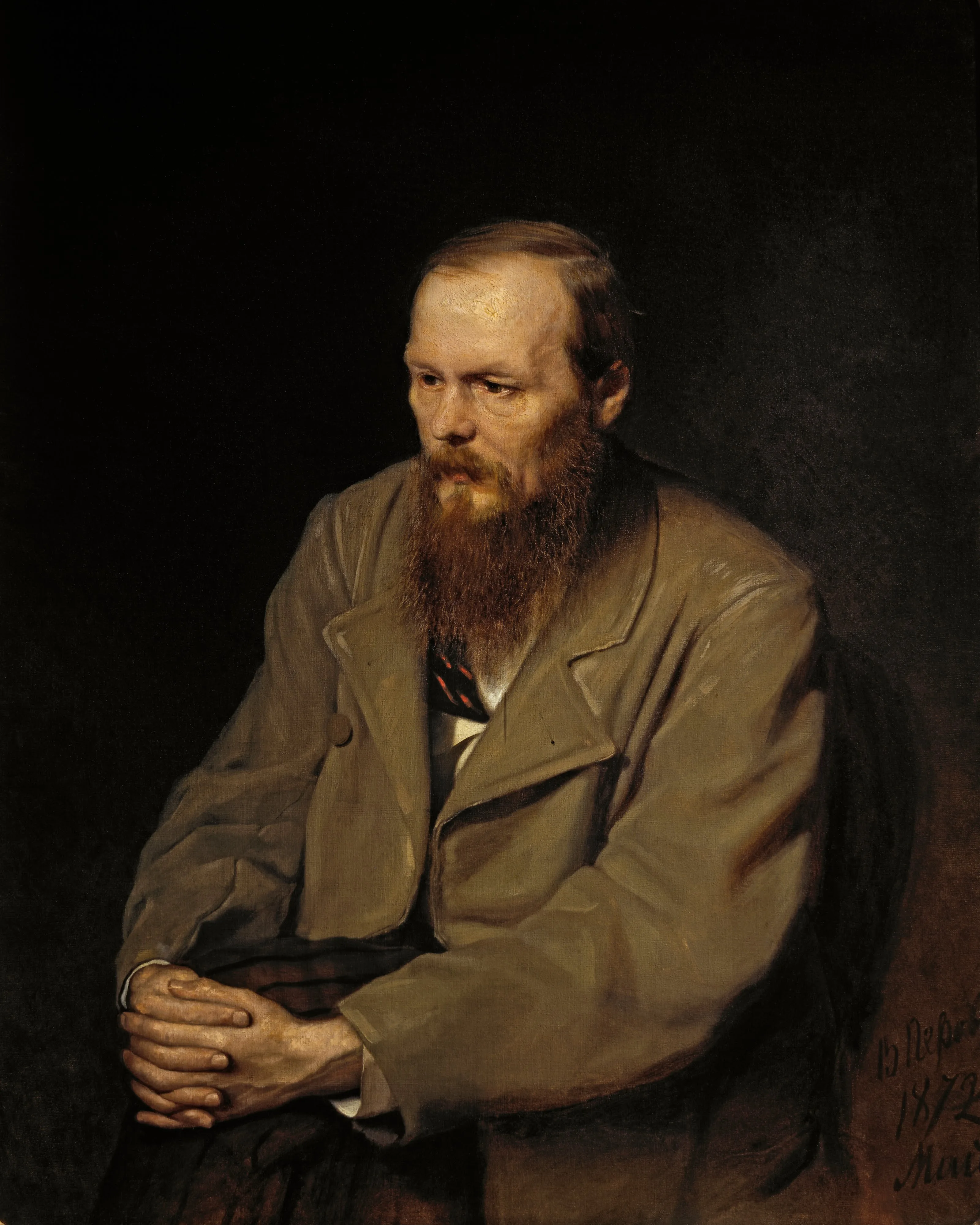 «Портрет Ф. М. Достоевского» Василий Перов, 1872 год