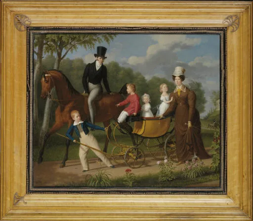 Миниатюра А. Ф. Лагрене, 1810-е годы