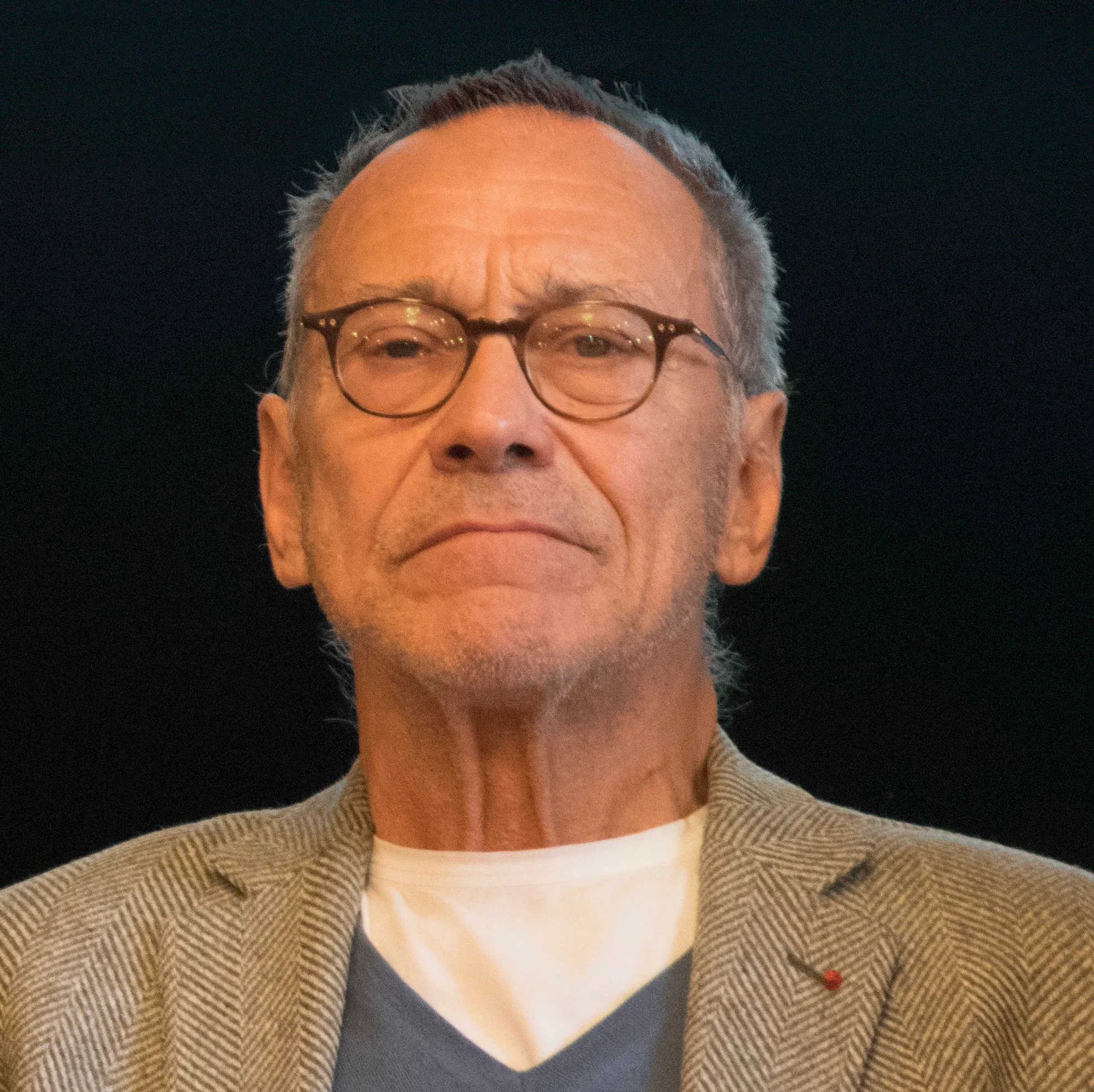 Андрей Кончаловский на пресс‑конференции, посвящённой фильму «Рай», в Вене, Австрия 10 декабря 2016 года
