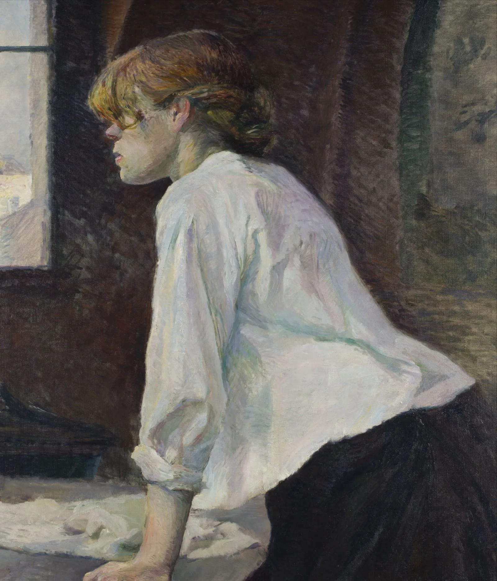 «Прачка» (La Blanchisseuse), 1889 Анри де Тулуз-Лотрек, 1889