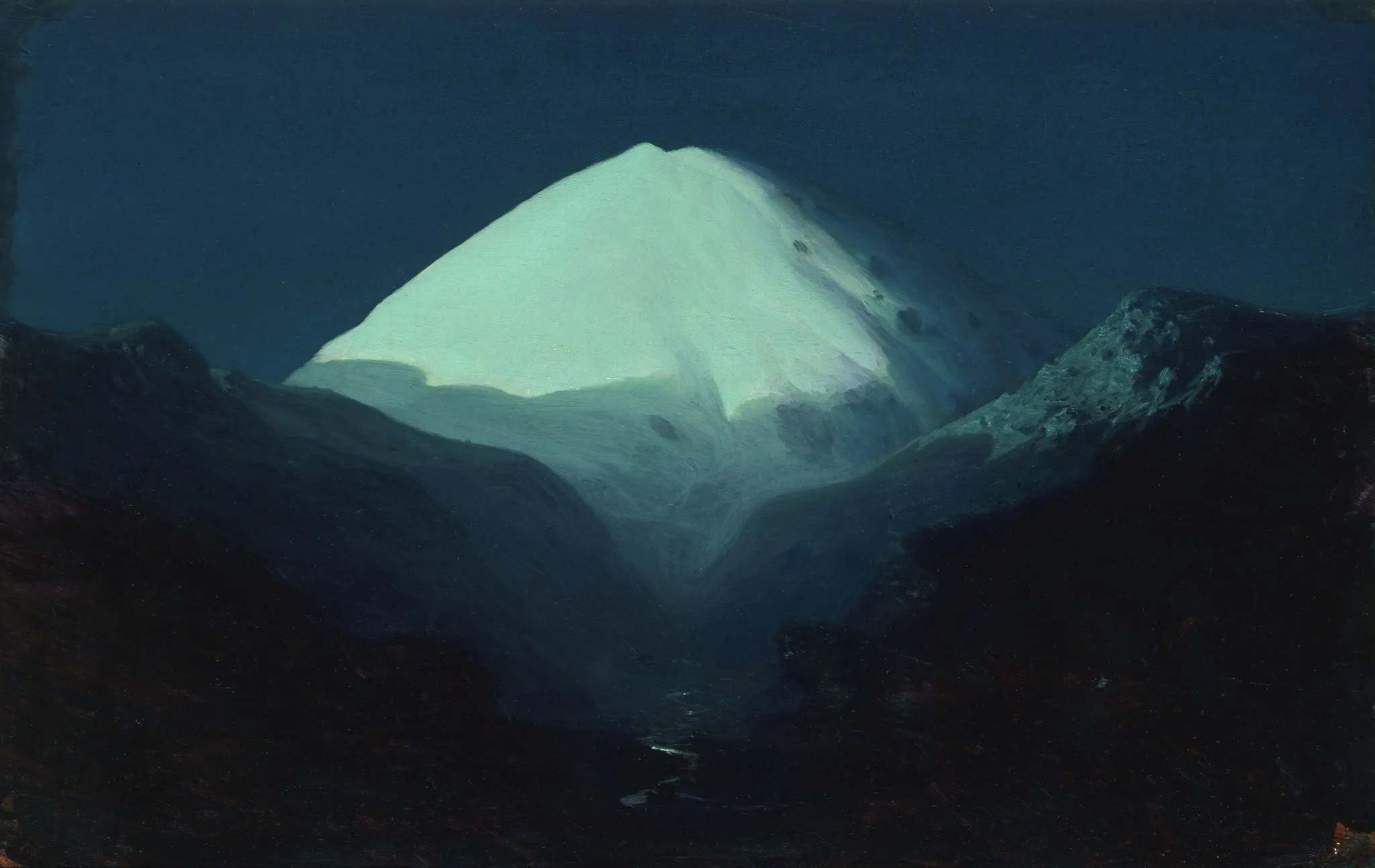 «Эльбрус. Лунная ночь» 1890. Архип Иванович Куинджи