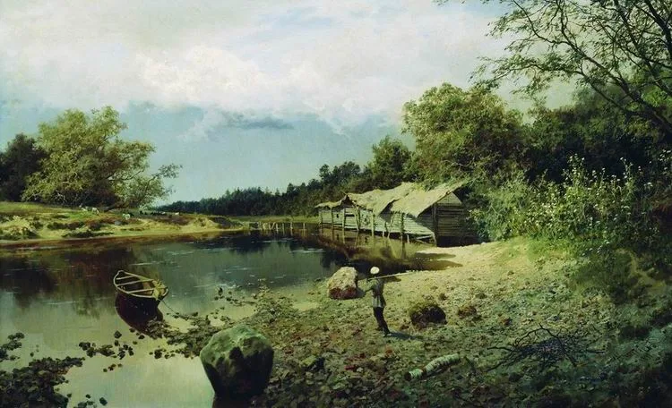 1891. А. А. Киселёв. Холст, масло
