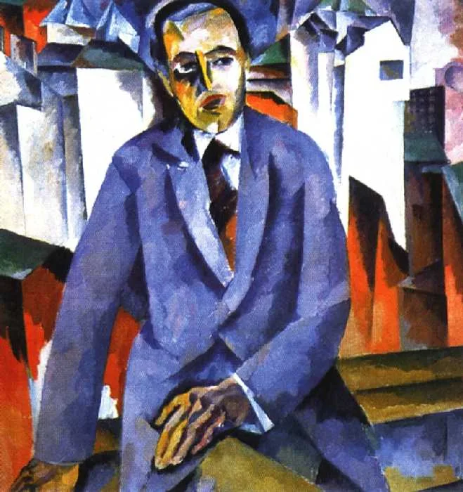 «Портрет А. Я. Таирова» 1918–1919. Аристарх Васильевич Лентулов