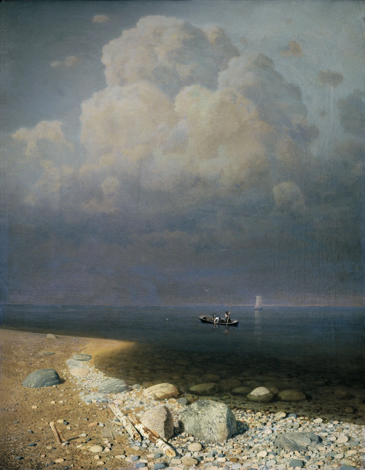 «Ладожское озеро» 1871. Архип Иванович Куинджи